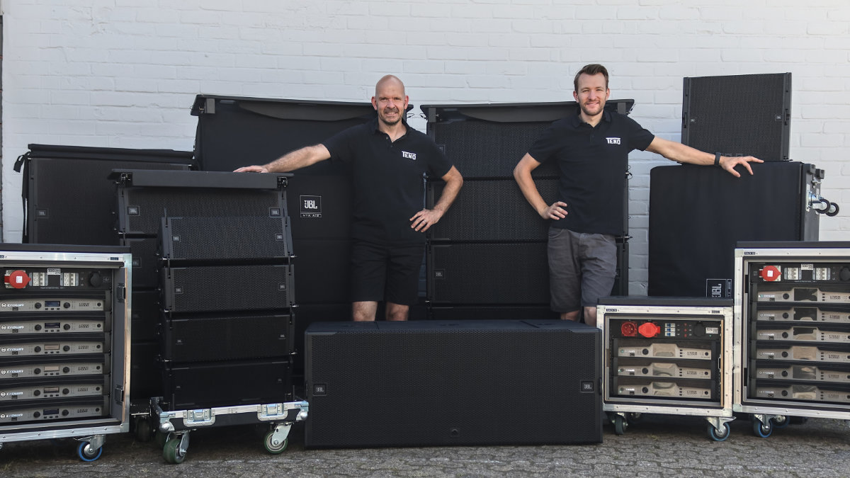 TENO investiert in JBL VTX A12