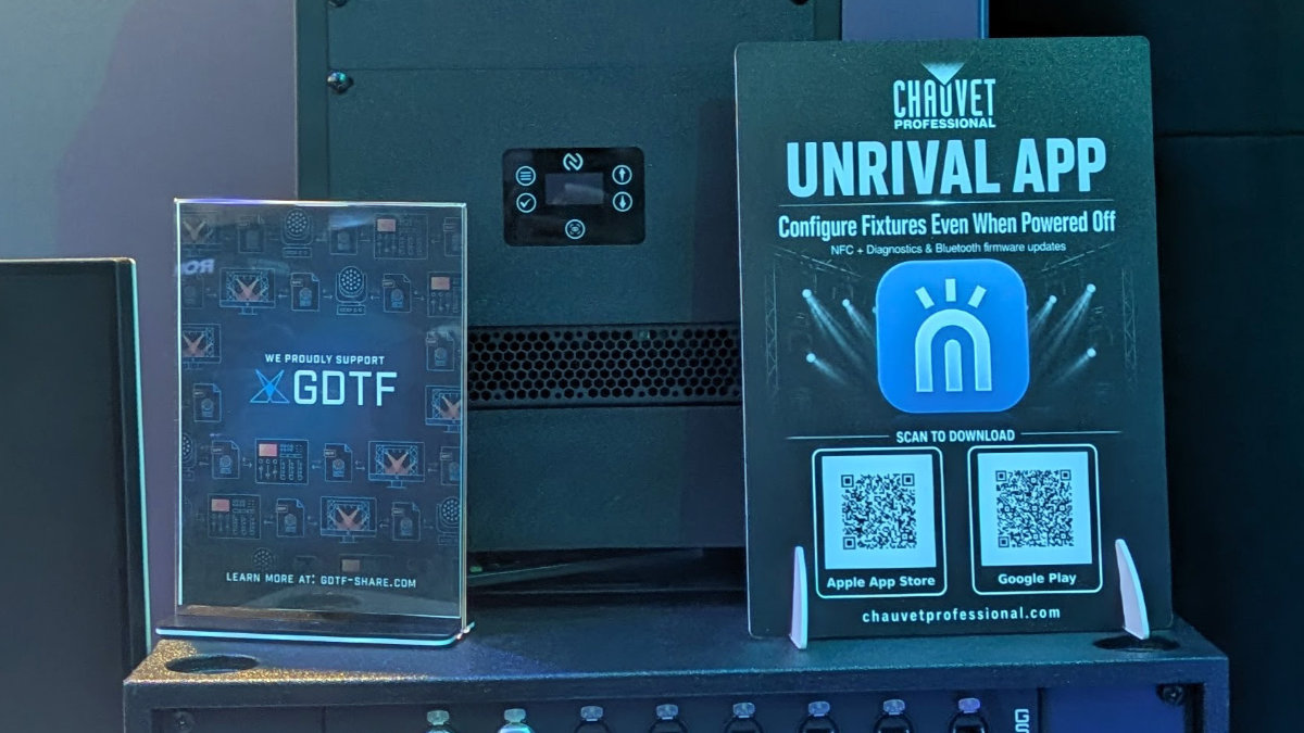 CHAUVET unrival App gewinnt PLASA Innovation Award