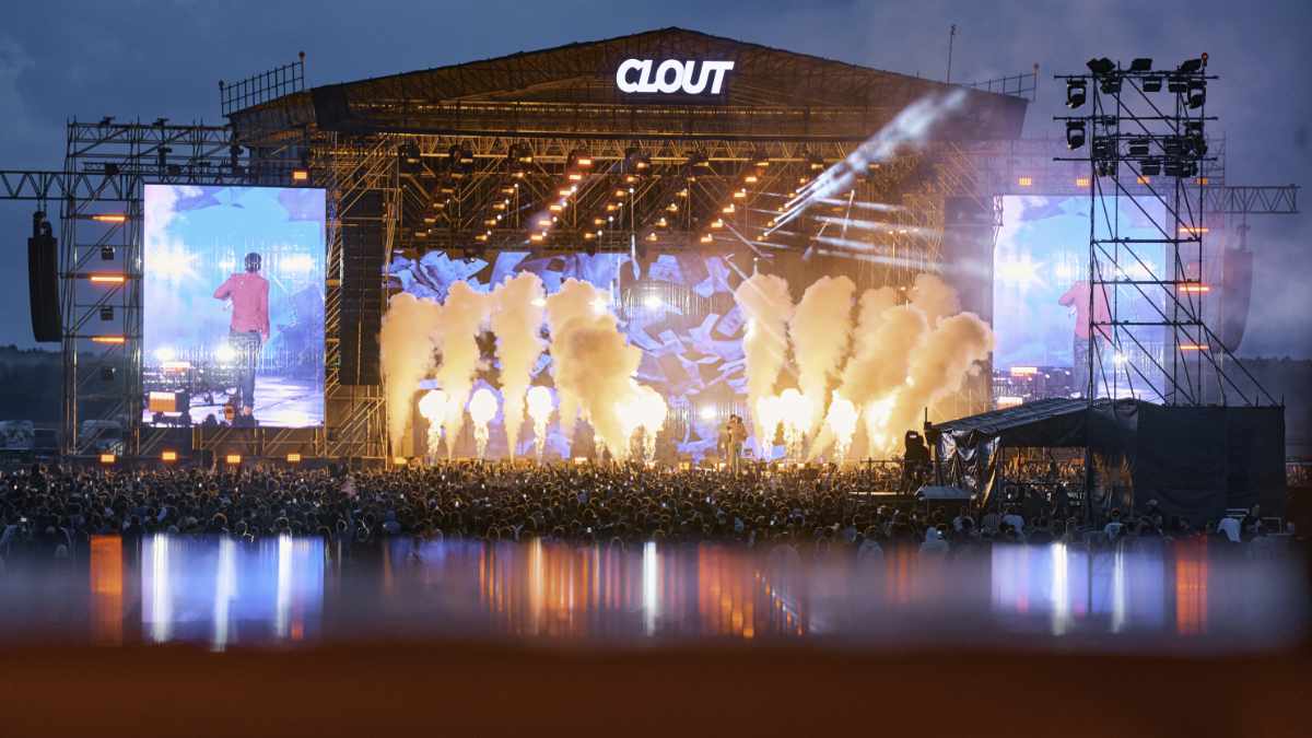 CLOUT Festival 2026: 223 GLP-Scheinwerfer im Einsatz