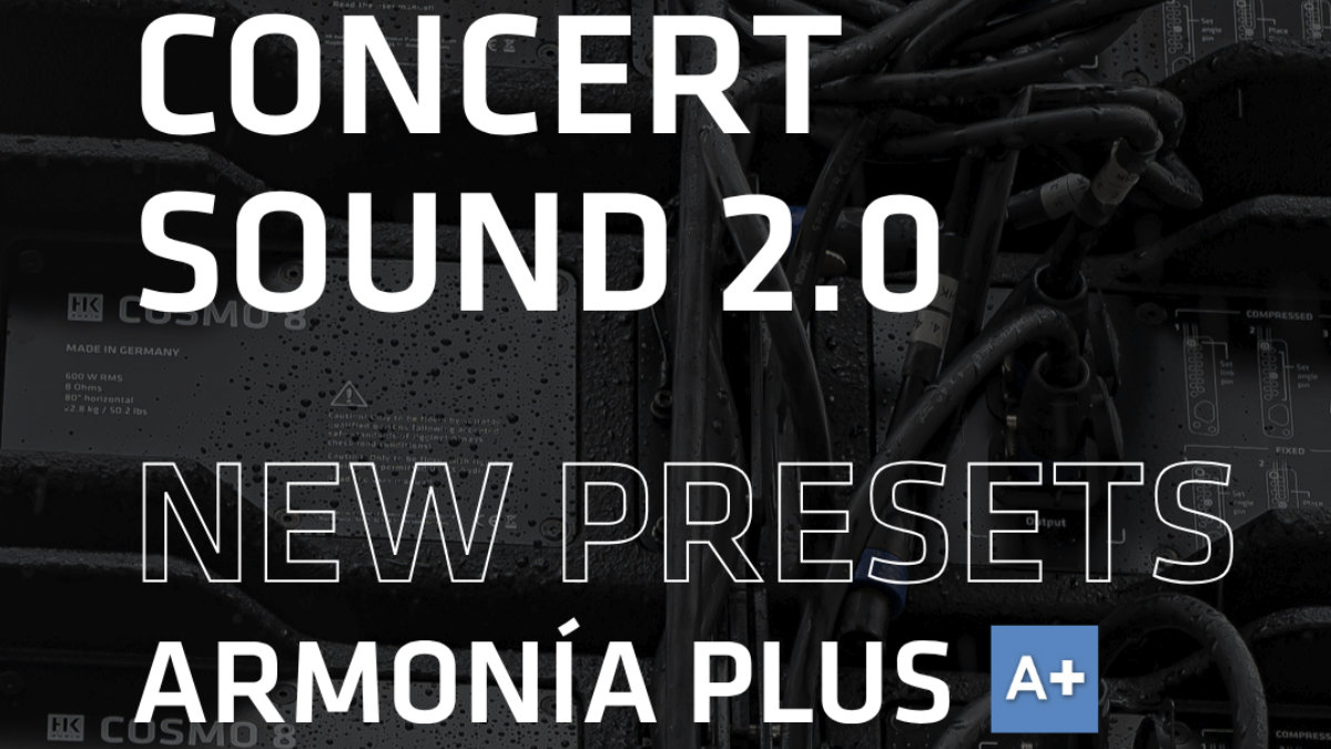 HK Audio Presets jetzt in Powersoft ArmoníaPlus