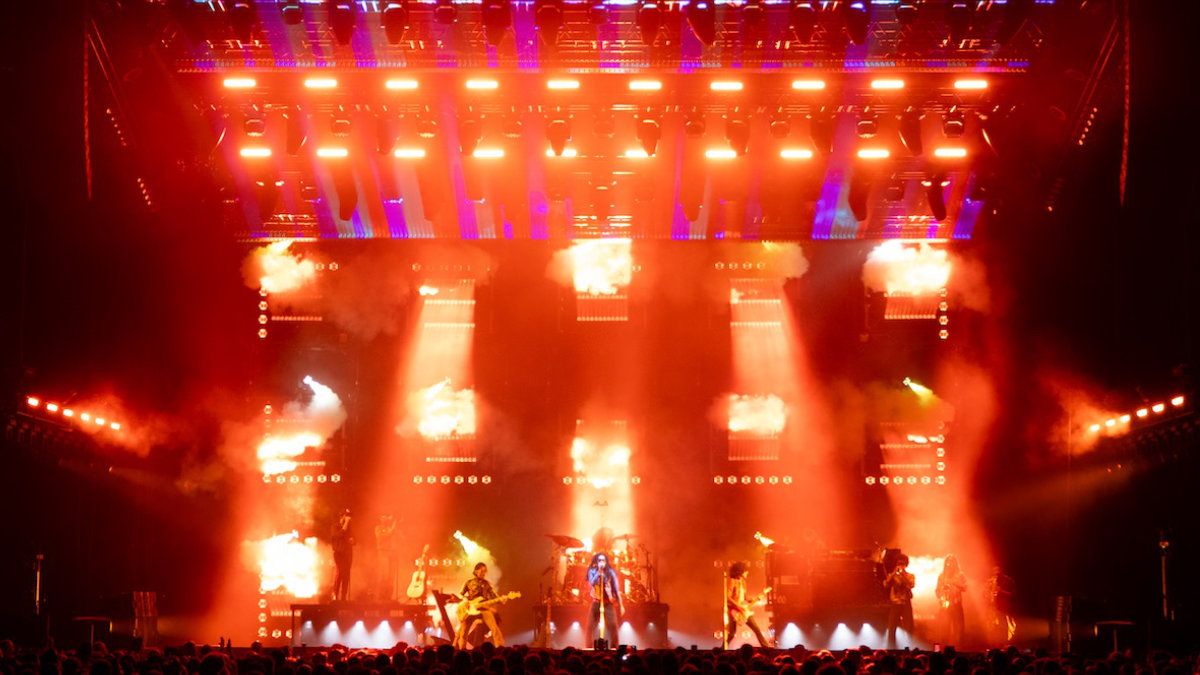 Lichtarchitektur für Lenny Kravitz mit CHAUVET