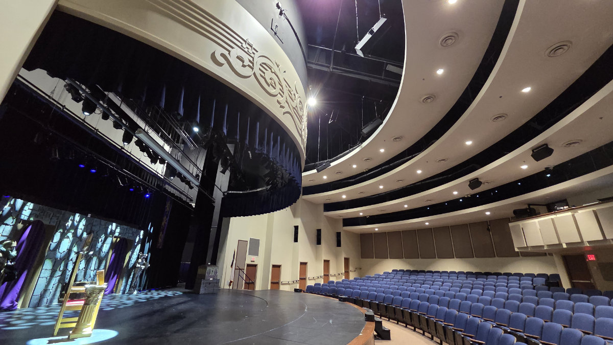 Vari-Lite im Performing Arts Center Gainesville