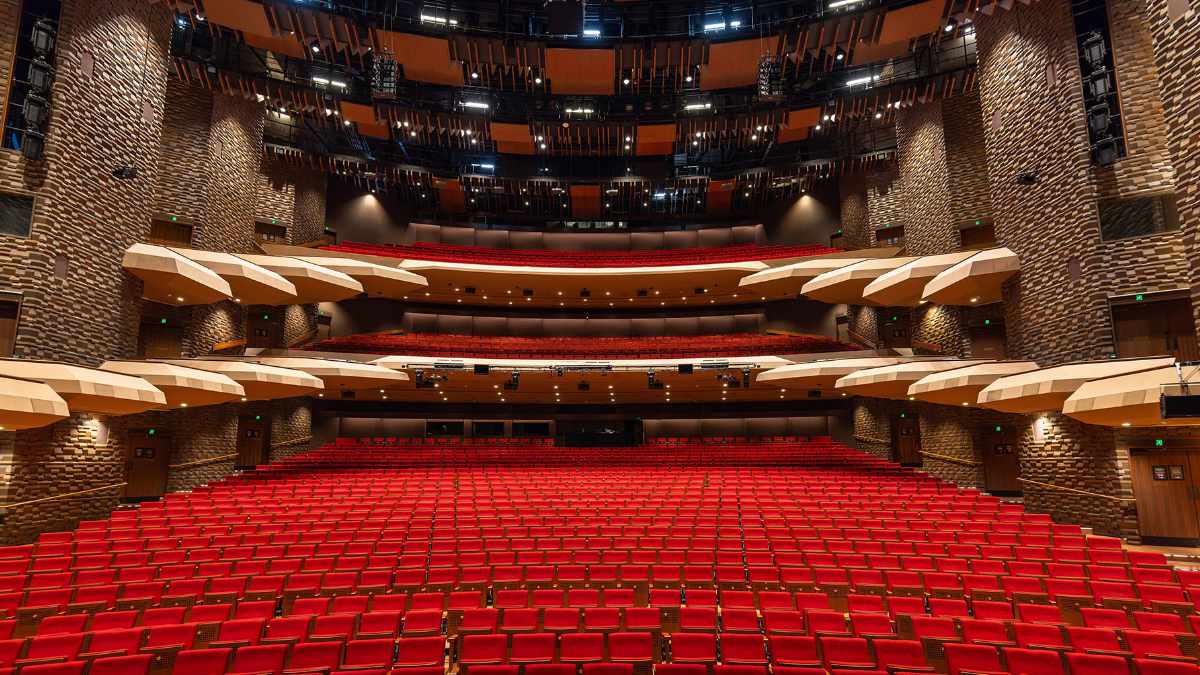 Adelaide Festival Centre stellt Saallicht auf ANOLIS um