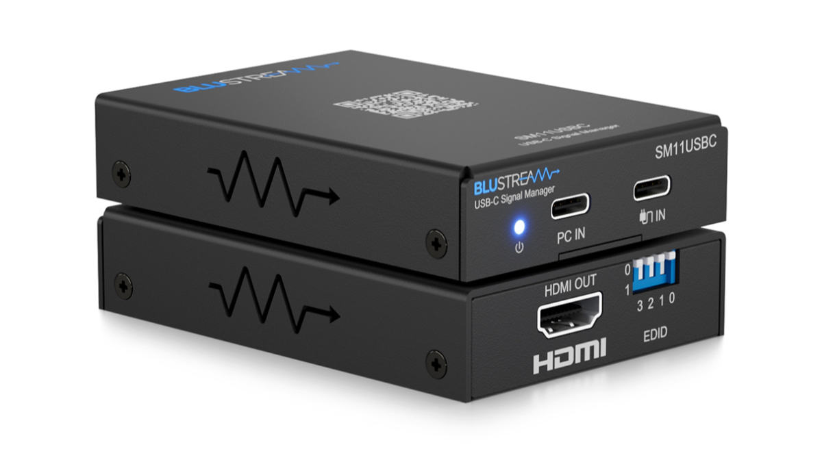 Blustream SM11USBC löst EDID- und HDCP-Konflikte