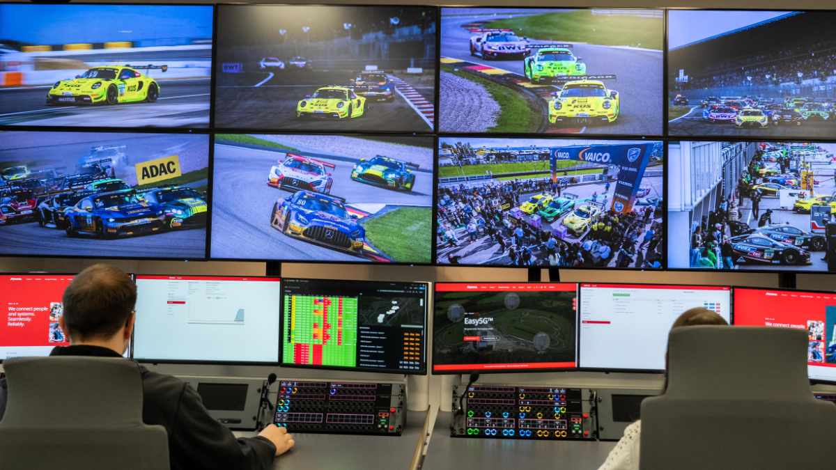 DTM nutzt Riedel Easy5G für Onboard-Kameras