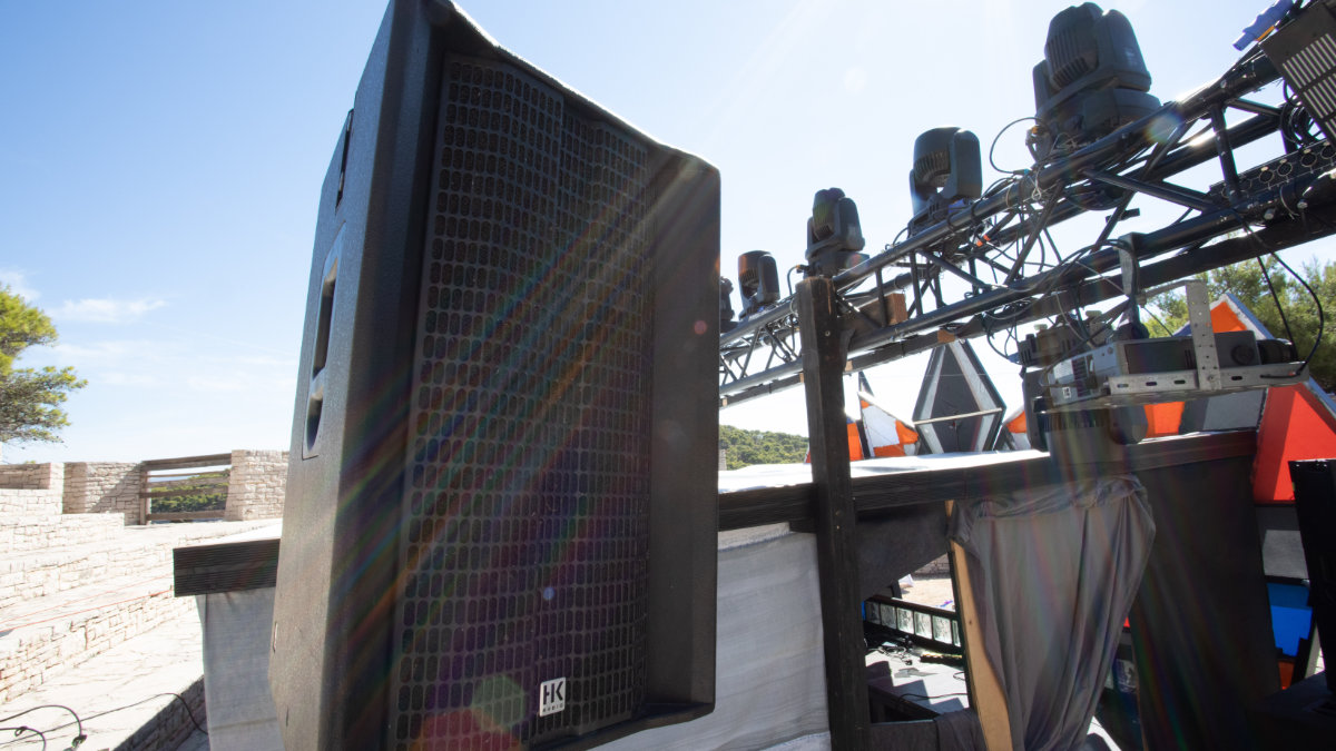 HK Audio beschallt The Island Festival auf Obonjan