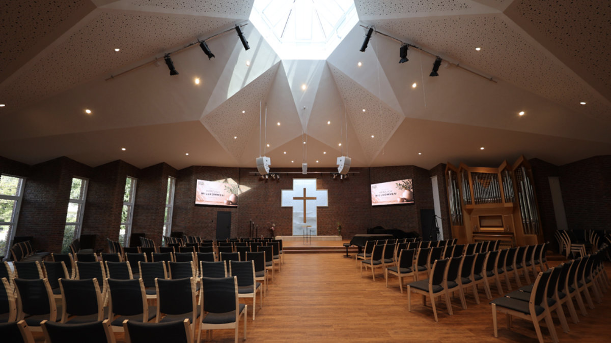 Kirche am Widey setzt nach der Flut auf CODA Audio