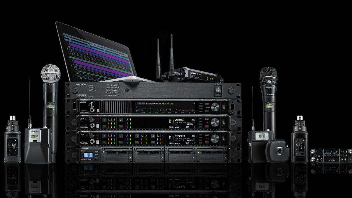 Shure Axient Digital 1.6 bringt Channel Linking